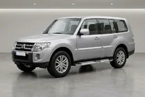 Mitsubishi Pajero Wagon IV 2006–2021 Boční nášlapy Mevsim Grey (2 ks, hliník) fotografie 1