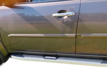 Mitsubishi Pajero Sport 2008–2015 Boční nášlapy Mevsim Grey (2 ks, hliník) fotografie 10