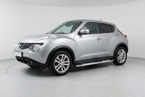 Nissan Juke 2010–2019 Boční nášlapy Mevsim Grey (2 ks, hliník) fotografie 1