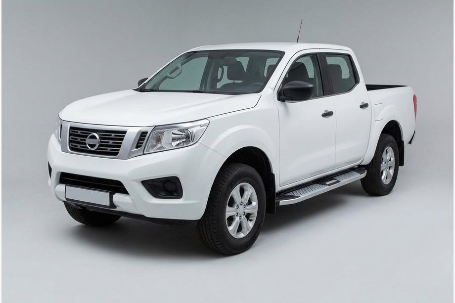 Nissan Navara/NP300 2016– Boční nášlapy Mevsim Grey (2 ks, hliník) Image