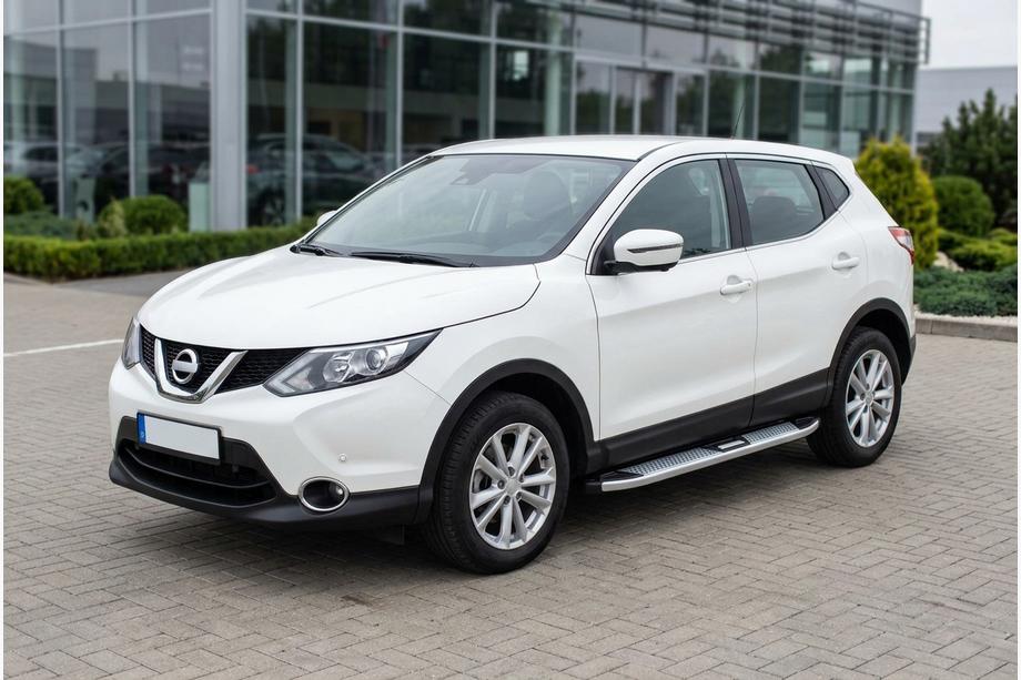 Nissan Qashqai 2014–2021 Boční nášlapy Mevsim Grey (2 ks, hliník) Fotografie 1