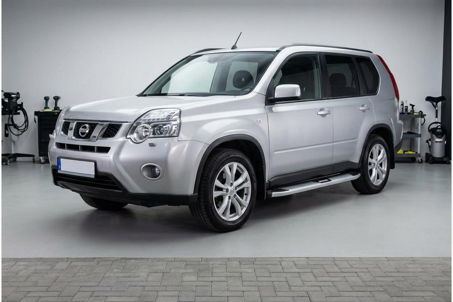 Nissan X-trail T31 2007–2014 Boční nášlapy Mevsim Grey (2 ks, hliník) Fotografie 1