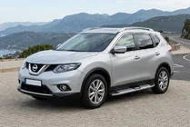 Nissan X-trail T32/Rogue 2014–2021 Boční nášlapy Mevsim Grey (2 ks, hliník) fotografie 1