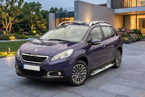 Peugeot 2008 2013–2019 Boční nášlapy Mevsim Grey (2 ks, hliník) fotografie 1