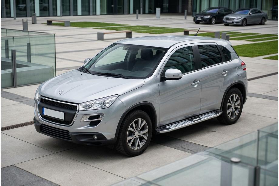 Peugeot 4008 2012–2017 Boční nášlapy Mevsim Grey (2 ks, hliník) Image