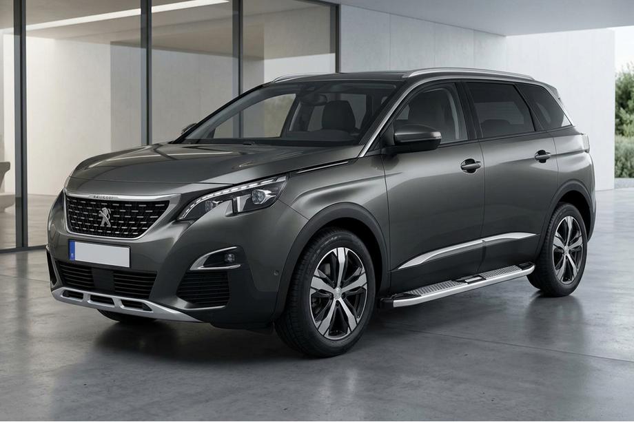 Peugeot 5008 2016–2023 Boční nášlapy Mevsim Grey (2 ks, hliník) Image