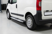 Peugeot Bipper 2008–2017 Boční nášlapy Mevsim Grey (2 ks, hliník) fotografie 1