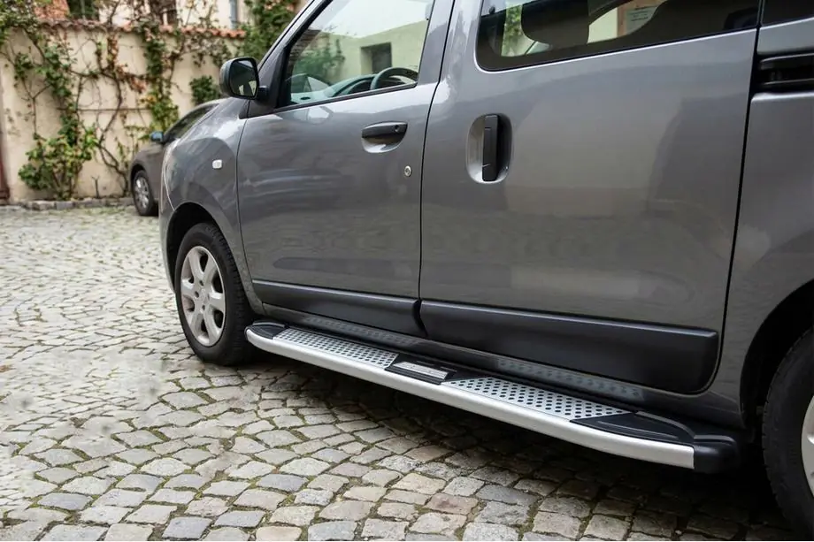 Renault Dokker 2013–2022 Boční nášlapy Mevsim Grey (2 ks, hliník) Image