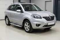 Renault Koleos 2008–2016 Boční nášlapy Mevsim Grey (2 ks, hliník) fotografie 1
