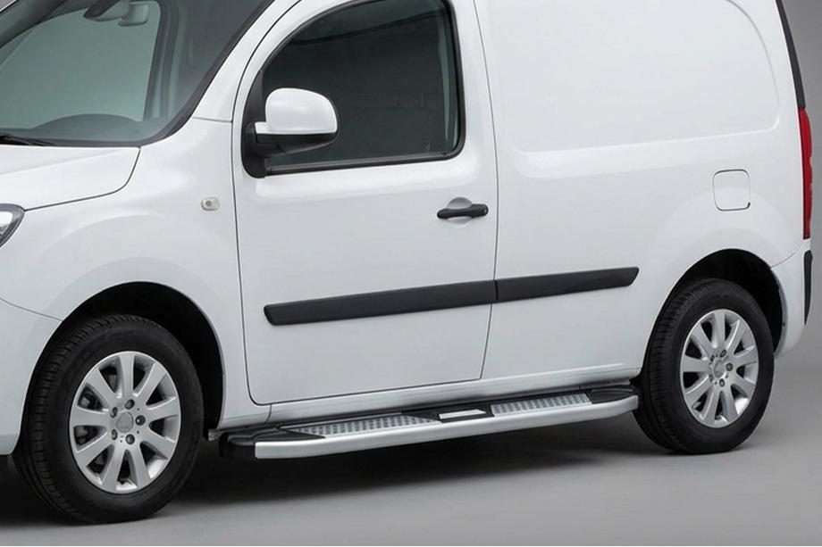 Renault Kangoo 2008–2020 Boční nášlapy Mevsim Grey (2 ks, hliník) krátký rozvor Image