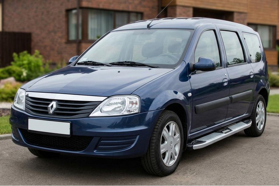 Renault Logan MCV 2005–2013 Boční nášlapy Mevsim Grey (2 ks, hliník) Image