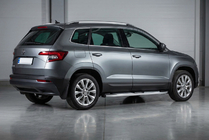 Skoda Karoq 2018– Boční nášlapy Mevsim Grey (2 ks, hliník) fotografie 1