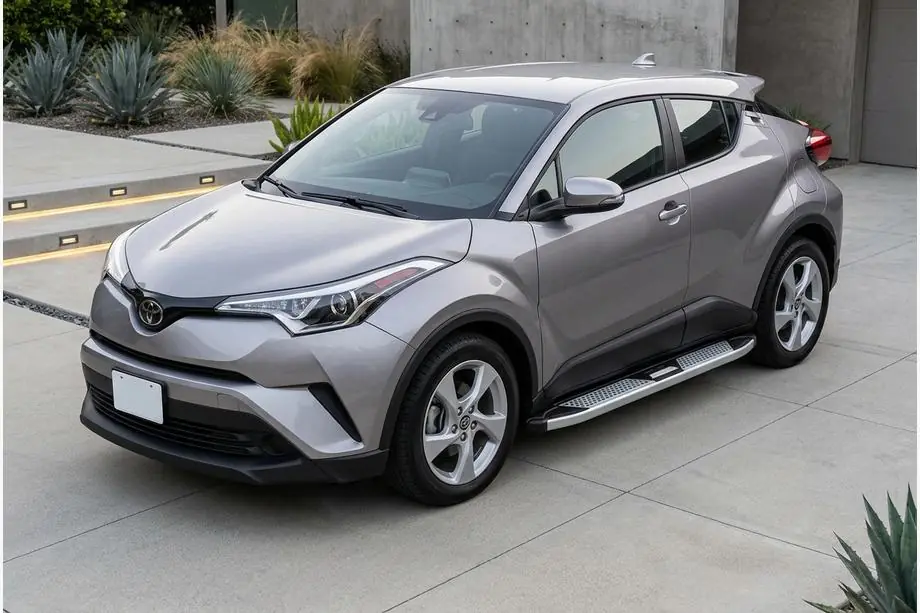 Toyota C-HR 2016–2023 Boční nášlapy Mevsim Grey (2 ks, hliník) Image