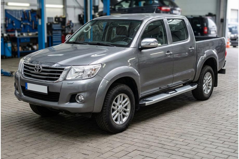 Toyota Hilux 2006–2015 Boční nášlapy Mevsim Grey (2 ks, hliník) Image