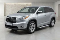 Toyota Highlander 2013–2019 Boční nášlapy Mevsim Grey (2 ks, hliník) fotografie 1