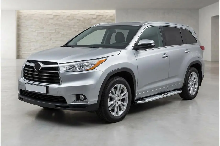 Toyota Highlander 2013–2019 Boční nášlapy Mevsim Grey (2 ks, hliník) Image