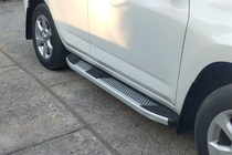 Toyota Rav 4 2006–2013 Boční nášlapy Mevsim Grey (2 ks, hliník) fotografie 1