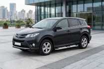Toyota Rav 4 2013–2018 Boční nášlapy Mevsim Grey (2 ks, hliník) fotografie 1