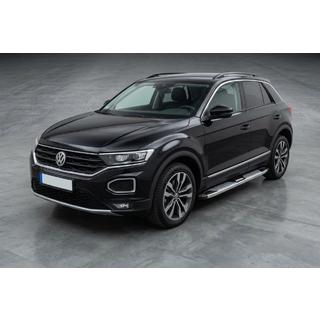 Boční nášlapy Mevsim Grey (2 ks, hliník) Volkswagen T-Roc 2017–2025 fotografie 1