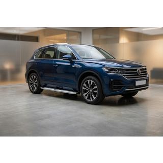 Boční nášlapy Mevsim Grey (2 ks, hliník) Volkswagen Touareg 2018– fotografie 1