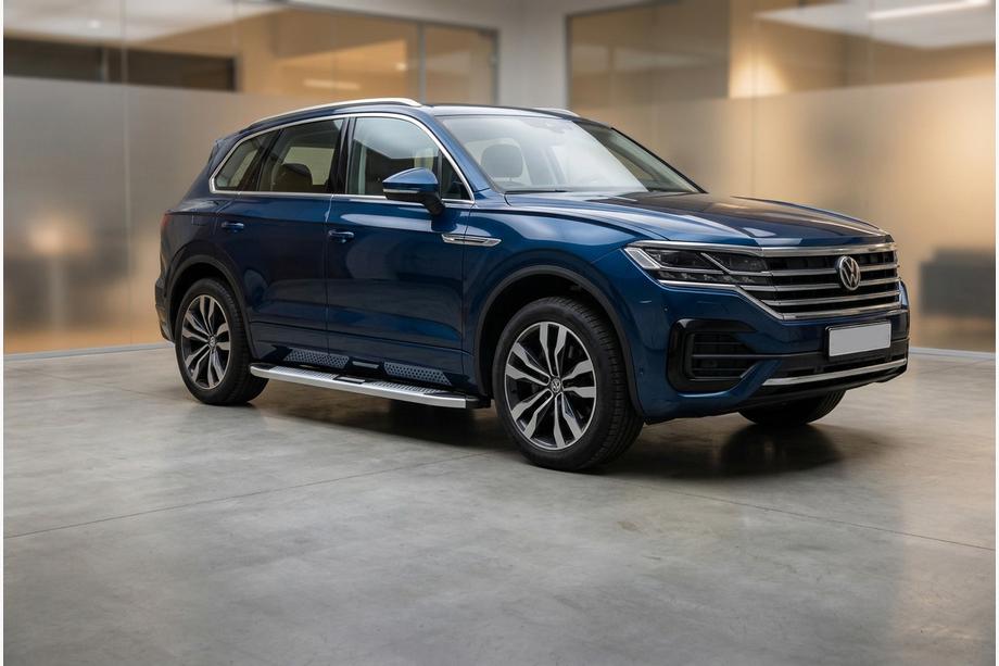 Volkswagen Touareg 2018– Boční nášlapy Mevsim Grey (2 ks, hliník) Image