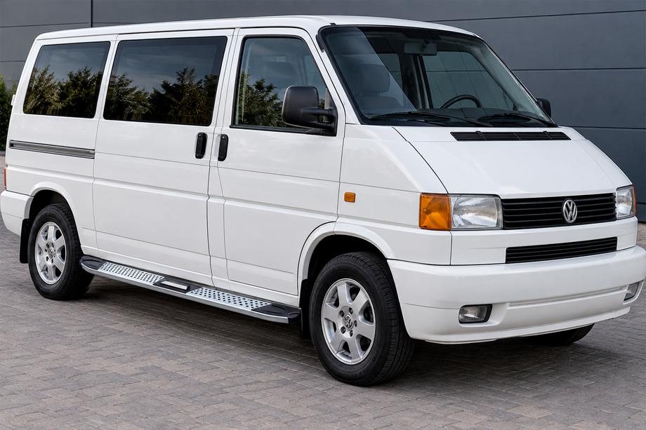 Volkswagen T4 Transporter 1990–2003 Boční nášlapy Mevsim Grey (2 ks, hliník) krátký rozvor Image