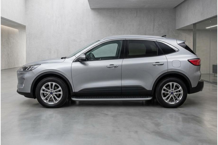 Ford Kuga/Escape 2019– Boční nášlapy Tayga Grey (2 ks, hliník) Image