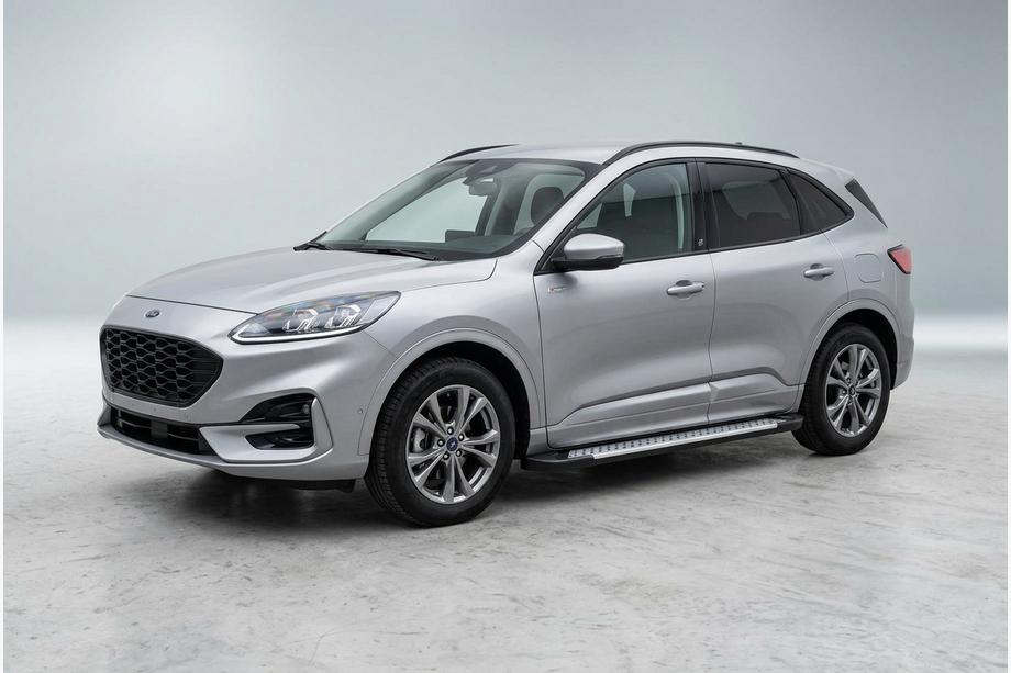 Ford Kuga/Escape 2019– Boční nášlapy Allmond Grey (2 ks, hliník) Image