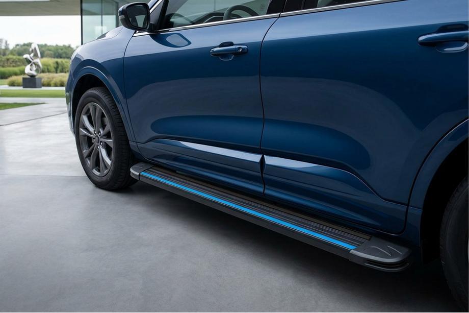 Ford Kuga/Escape 2019– Boční nášlapy Maya Blue (2 ks, hliník) Image