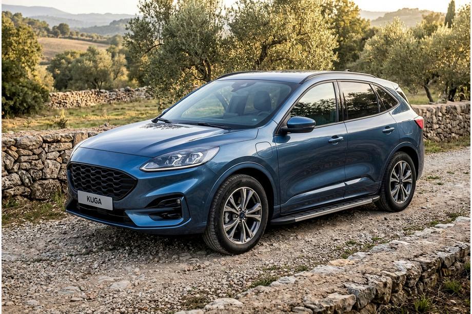Ford Kuga/Escape 2019– Boční nášlapy Duru (2 ks, hliník) Image