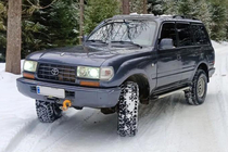 Toyota Land Cruiser 80 1990–1997 Boční nášlapy Maya V1 (2 ks, hliník) fotografie 2