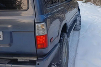 Toyota Land Cruiser 80 1990–1997 Boční nášlapy Maya V1 (2 ks, hliník) fotografie 8