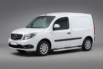 Mercedes Citan 2013–2021 Boční nášlapy Mevsim Grey (2 ks, hliník) fotografie 1