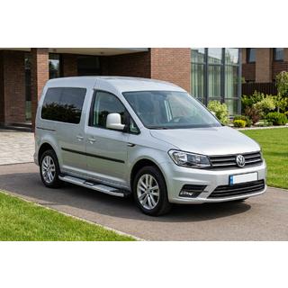 Boční nášlapy Mevsim Grey (2 ks, hliník) Volkswagen Caddy 2015–2020 fotografie 1