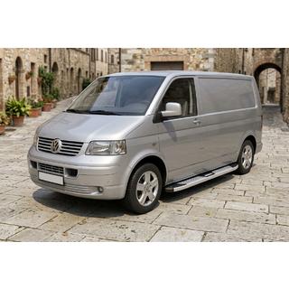 Boční nášlapy Mevsim Grey (2 ks, hliník) Volkswagen T5 Multivan 2003–2010 fotografie 1