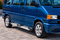 Volkswagen T4 Caravelle/Multivan 1990–2003 Boční nášlapy Mevsim Grey (2 ks, hliník) krátký rozvor fotografie 1