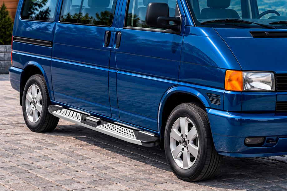 Volkswagen T4 Caravelle/Multivan 1990–2003 Boční nášlapy Mevsim Grey (2 ks, hliník) krátký rozvor Image