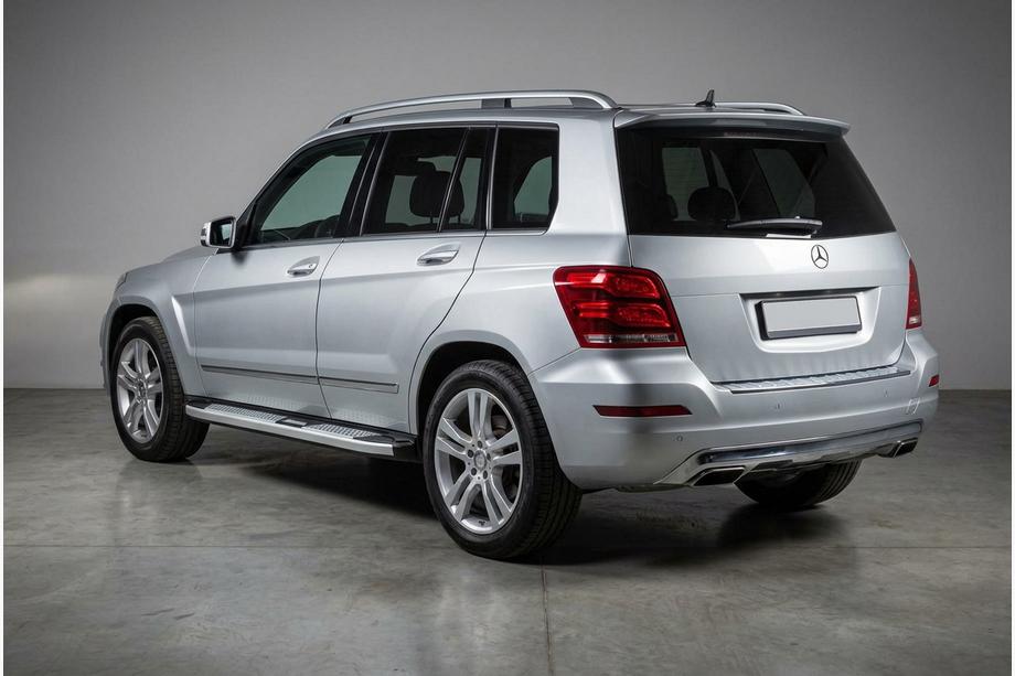 Mercedes GLK třída X204 2008–2015 Boční nášlapy Mevsim Grey (2 ks, hliník) Image