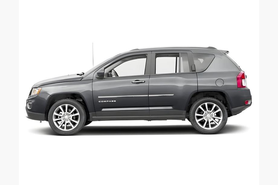 Jeep Compass 2006–2016 Dveřní lišty OmsaLine (nerez) Fotografie 3