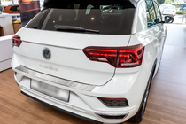 Volkswagen T-Roc 2017–2025 Nerezová lišta na zadní nárazník Carmos fotografie 1