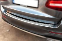 Mercedes GLC X253 2015–2022 Nerezová lišta na zadní nárazník Carmos (2015-2019, nerez) fotografie 2