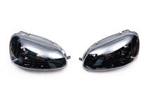 Volkswagen Golf 5 2003–2009 Přední světlomety s LED denním svícením Black (2 ks) fotografie 3
