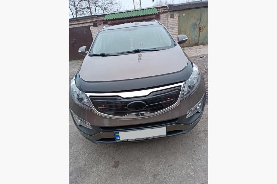 Kia Sportage 2010–2015 Zimní clona chladiče (horní) Matná Image