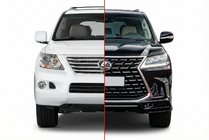 Lexus LX570/450d 2008–2022 Restylingový bodykit pro přestavbu z modelu 2008-2016 na TRD Sport (2021+) fotografie 1