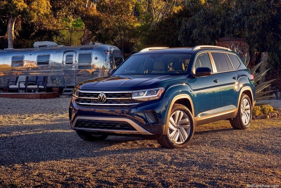 Modernizovaný sedmimístný crossover Volkswagen Atlas