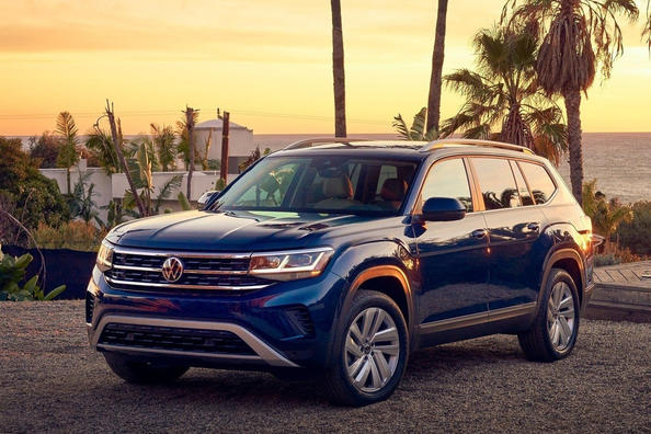 Modernizovaný sedmimístný crossover Volkswagen Atlas