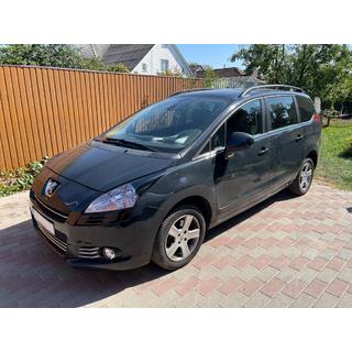 Střešní podélníky OmsaLine Solid (2 ks, černé) Peugeot 5008 2009–2016 fotografie 4