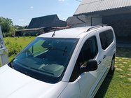 Peugeot Partner/Rifter 2019– Střešní podélníky OmsaLine Solid (2 ks, černé) fotografie 5