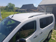 Peugeot Partner/Rifter 2019– Střešní podélníky OmsaLine Solid (2 ks, černé) fotografie 3