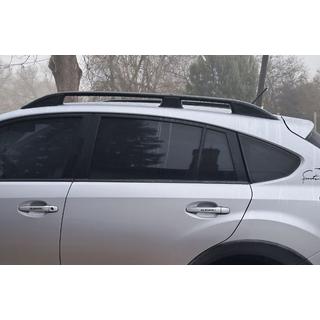 Střešní ližiny OmsaLine Elegance (2 ks, černé) Subaru XV 2011–2017 fotografie 2